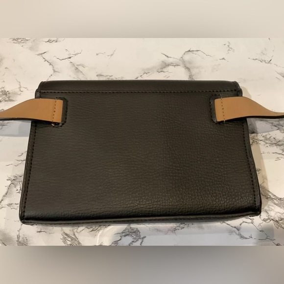 Michael Kors Leather Logo Fanny Pack Belt Bag Black Sz L/XL NEW